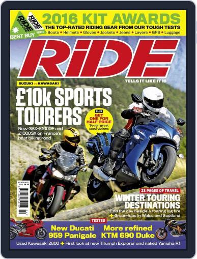 RiDE United Kingdom December 16th, 2015 Digital Back Issue Cover