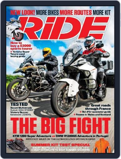 RiDE United Kingdom October 1st, 2015 Digital Back Issue Cover