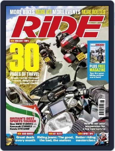 RiDE United Kingdom August 1st, 2015 Digital Back Issue Cover
