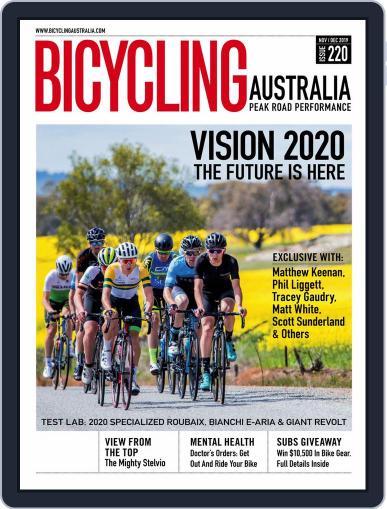 Bicycling Australia November 1st, 2019 Digital Back Issue Cover