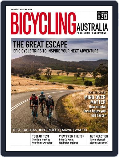 Bicycling Australia September 1st, 2018 Digital Back Issue Cover