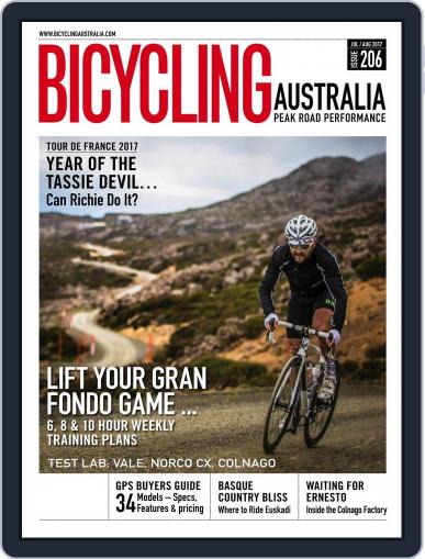 Bicycling Australia July 1st, 2017 Digital Back Issue Cover