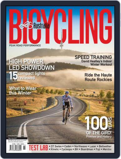 Bicycling Australia May 1st, 2017 Digital Back Issue Cover