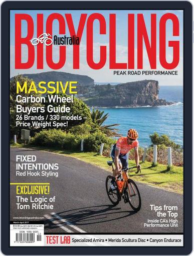 Bicycling Australia March 1st, 2017 Digital Back Issue Cover