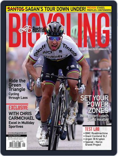 Bicycling Australia January 1st, 2017 Digital Back Issue Cover