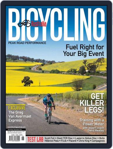 Bicycling Australia November 1st, 2016 Digital Back Issue Cover