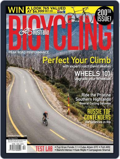 Bicycling Australia June 23rd, 2016 Digital Back Issue Cover