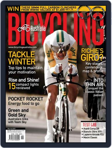 Bicycling Australia April 28th, 2015 Digital Back Issue Cover
