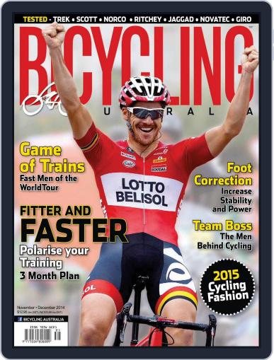 Bicycling Australia October 22nd, 2014 Digital Back Issue Cover