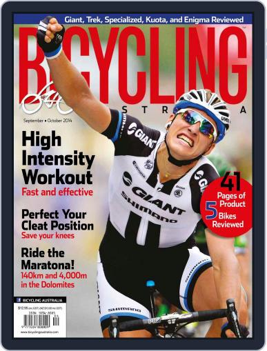 Bicycling Australia August 27th, 2014 Digital Back Issue Cover