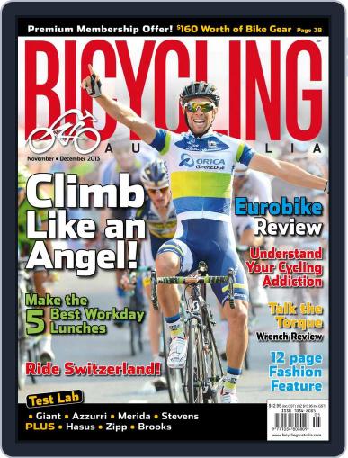 Bicycling Australia October 24th, 2013 Digital Back Issue Cover