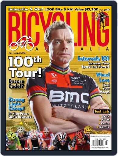 Bicycling Australia June 21st, 2013 Digital Back Issue Cover