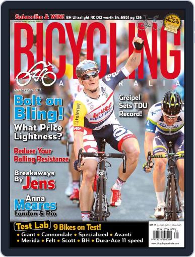 Bicycling Australia February 28th, 2013 Digital Back Issue Cover