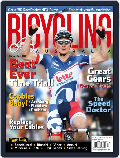 Bicycling Australia March 1st, 2012 Digital Back Issue Cover