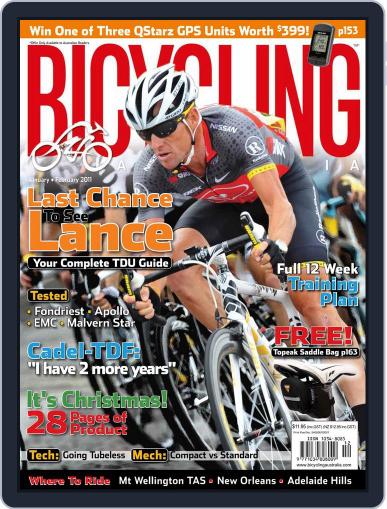 Bicycling Australia January 13th, 2012 Digital Back Issue Cover