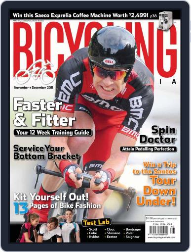 Bicycling Australia October 27th, 2011 Digital Back Issue Cover