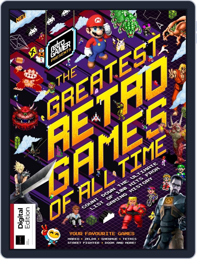 Retro Gamer Presents: The Greatest Retro Games of All Time October 21st, 2025 Digital Back Issue Cover