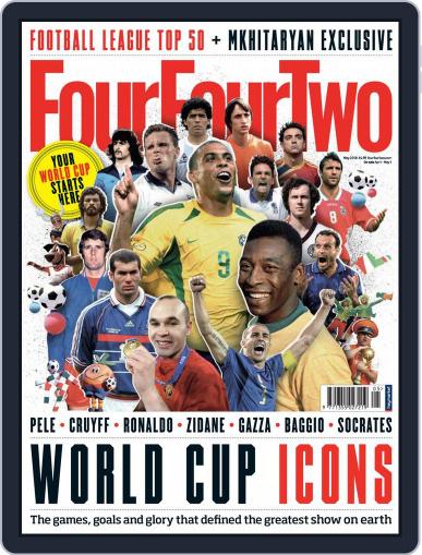 FourFourTwo UK May 1st, 2018 Digital Back Issue Cover