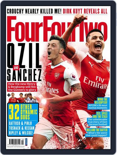FourFourTwo UK February 1st, 2017 Digital Back Issue Cover