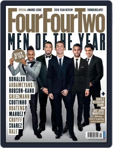 FourFourTwo UK January 1st, 2017 Digital Back Issue Cover
