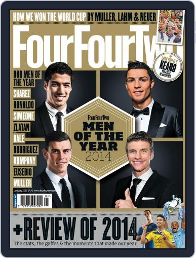 FourFourTwo UK December 3rd, 2014 Digital Back Issue Cover