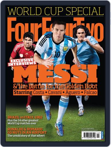 FourFourTwo UK June 4th, 2014 Digital Back Issue Cover