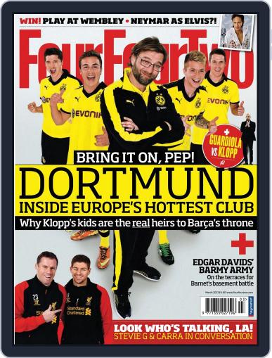 FourFourTwo UK March 1st, 2013 Digital Back Issue Cover