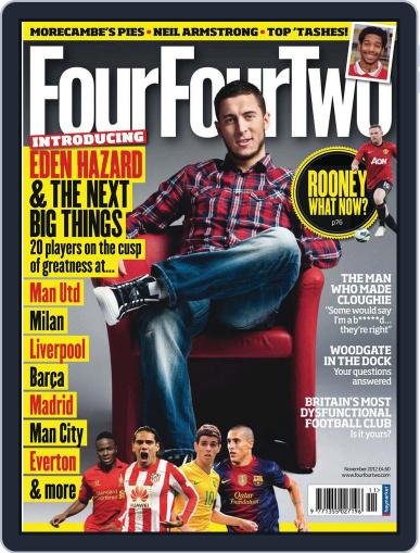 FourFourTwo UK November 1st, 2012 Digital Back Issue Cover