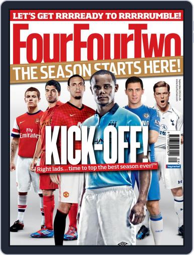 FourFourTwo UK September 1st, 2012 Digital Back Issue Cover