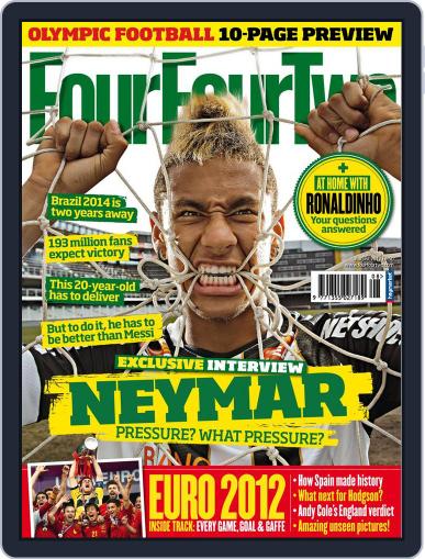 FourFourTwo UK July 6th, 2012 Digital Back Issue Cover