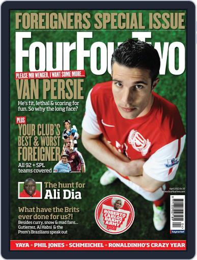 FourFourTwo UK March 5th, 2012 Digital Back Issue Cover