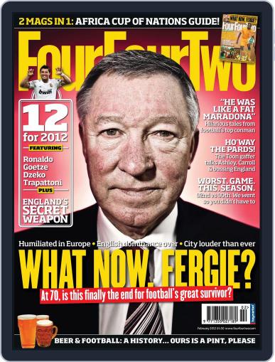 FourFourTwo UK January 4th, 2012 Digital Back Issue Cover