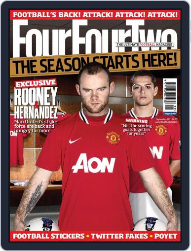FourFourTwo UK August 1st, 2011 Digital Back Issue Cover