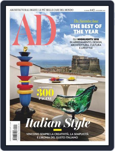 Ad Italia November 1st, 2018 Digital Back Issue Cover