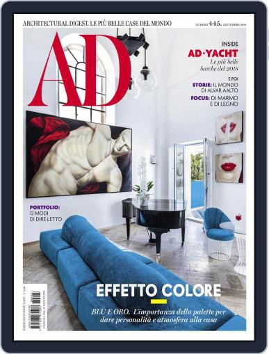 Ad Italia September 1st, 2018 Digital Back Issue Cover