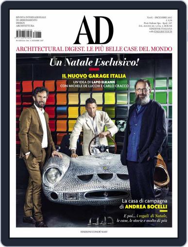 Ad Italia December 1st, 2017 Digital Back Issue Cover