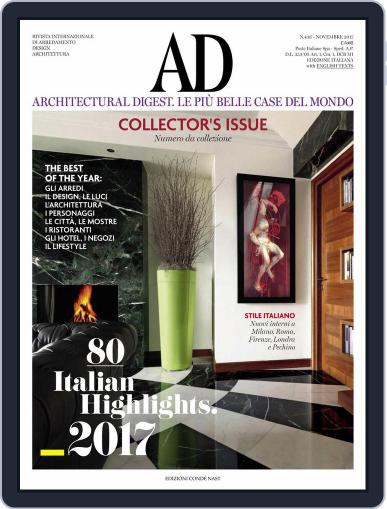 Ad Italia November 1st, 2017 Digital Back Issue Cover