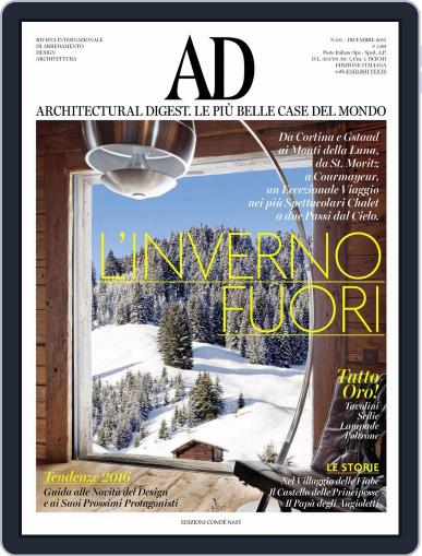 Ad Italia December 1st, 2015 Digital Back Issue Cover