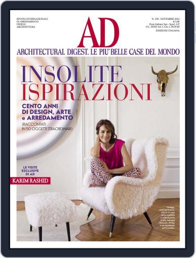 Ad Italia November 18th, 2012 Digital Back Issue Cover