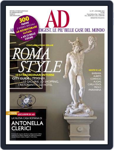 Ad Italia October 12th, 2012 Digital Back Issue Cover