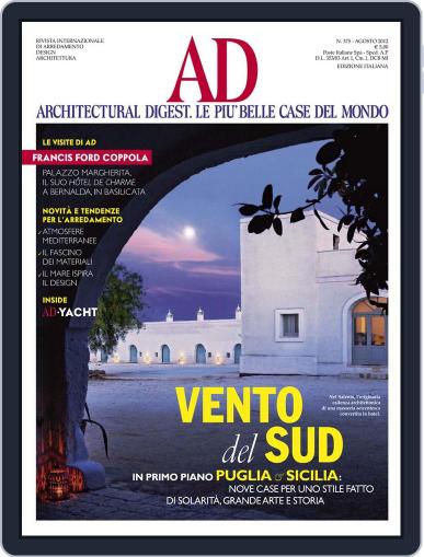 Ad Italia August 8th, 2012 Digital Back Issue Cover