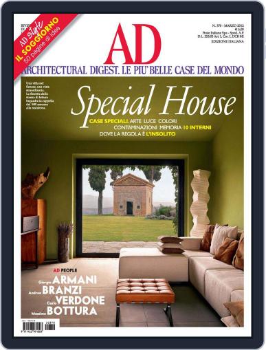 Ad Italia March 12th, 2012 Digital Back Issue Cover