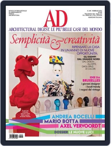 Ad Italia February 14th, 2012 Digital Back Issue Cover