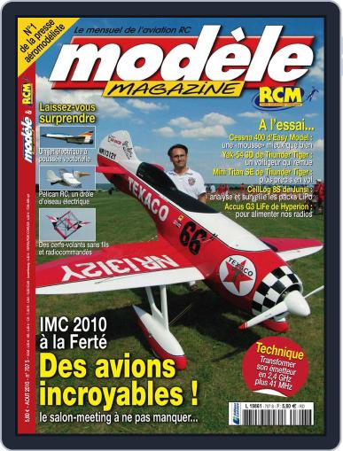 Modèle July 16th, 2010 Digital Back Issue Cover