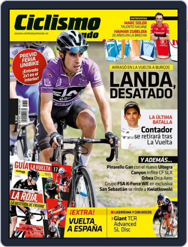 Ciclismo A Fondo September 1st, 2017 Digital Back Issue Cover