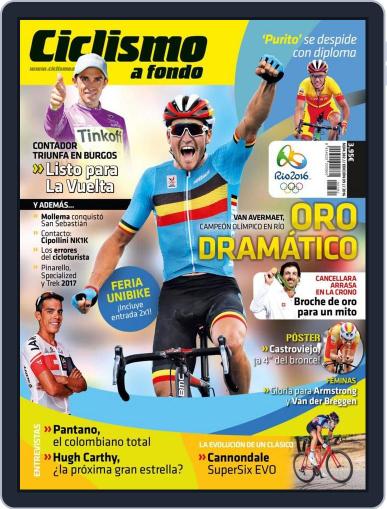 Ciclismo A Fondo September 1st, 2016 Digital Back Issue Cover