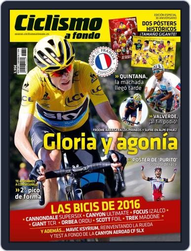 Ciclismo A Fondo (Digital) July 29th, 2015 Issue Cover