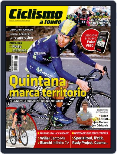 Ciclismo A Fondo (Digital) March 30th, 2015 Issue Cover