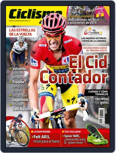 Ciclismo A Fondo (Digital) September 18th, 2014 Issue Cover