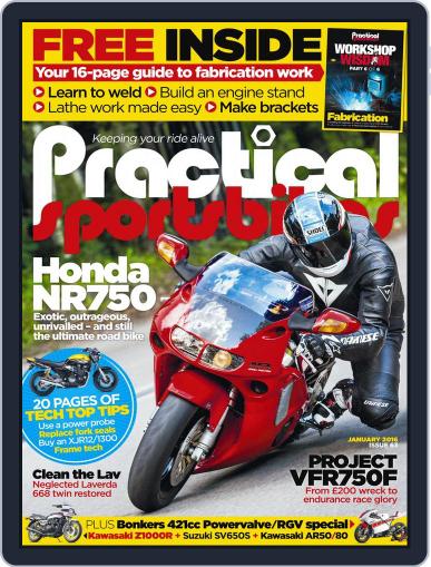 Practical Sportsbikes December 16th, 2015 Digital Back Issue Cover